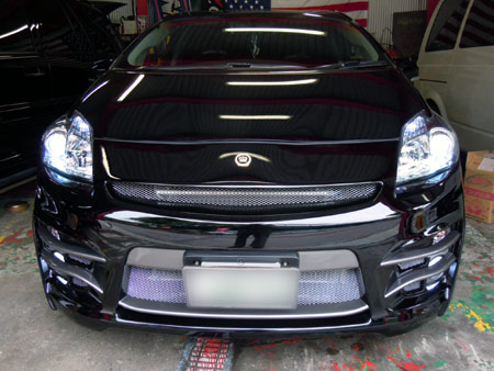 プリウス HID 施工 大阪 専門店 カスタム パーツ LED ガレージアクト GAインターナショナル株式会社