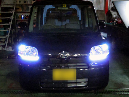 ダイハツ タント LED カスタム ルームランプ ポジションランプ バックランプ ナンバー灯 ストップランプ LEDフットランプ LEDアイライン LED専門店 大阪 ガレージアクト