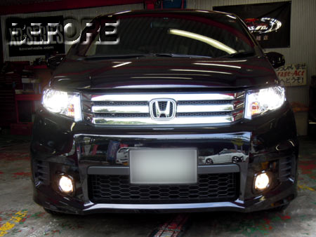 ホンダ フリード HID バーナー 指示器 LED 通販 取付 販売 LED専門店 大阪 ガレージアクト