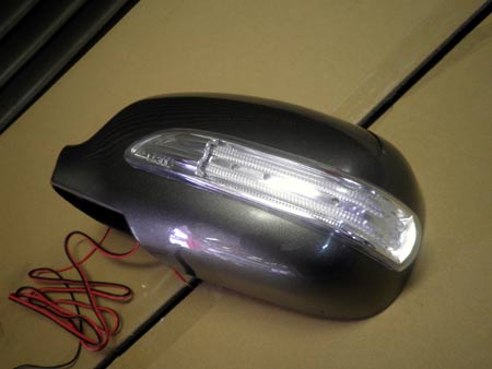 LED　サイドミラー LEDシグナル 加工 セビル STS アメ車 専門店 大阪 ガレージアクト