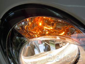 フィアット500C ヘッドライトHID シグナルLED カスタム 施工 販売 専門店 大阪 ガレージアクト