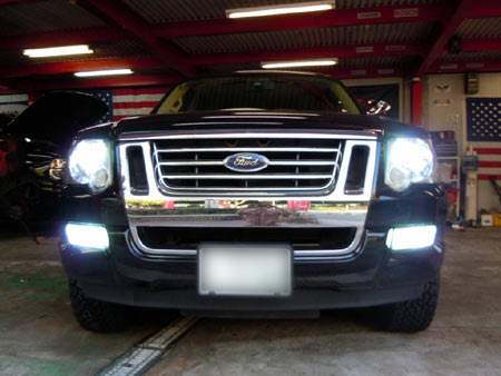 フォード エクスプローラー HID LED アメ車 販売 専門店 大阪 ガレージアクト