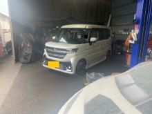 新車スズキ　スペーシア　納車致しました。