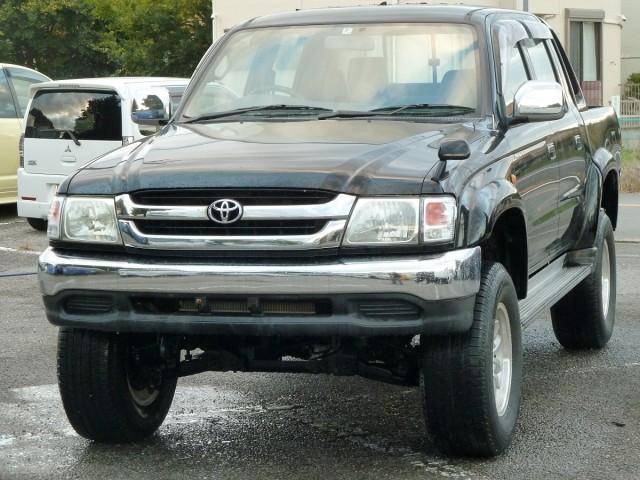 1999 maroon toyota hilux 4x4 pickup