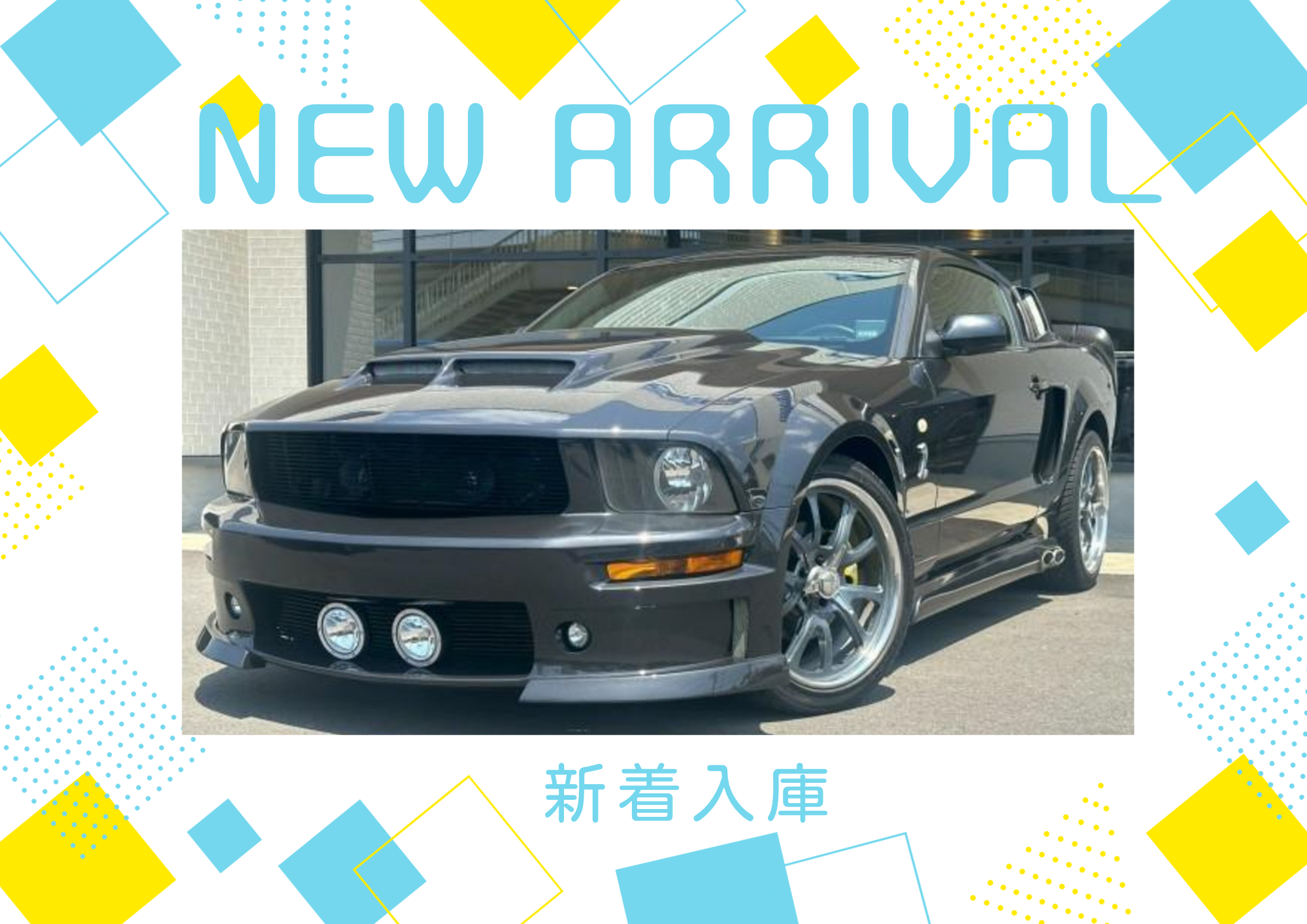 ★2009ｙモデル　FORD　MUSTANG(black)入庫！★