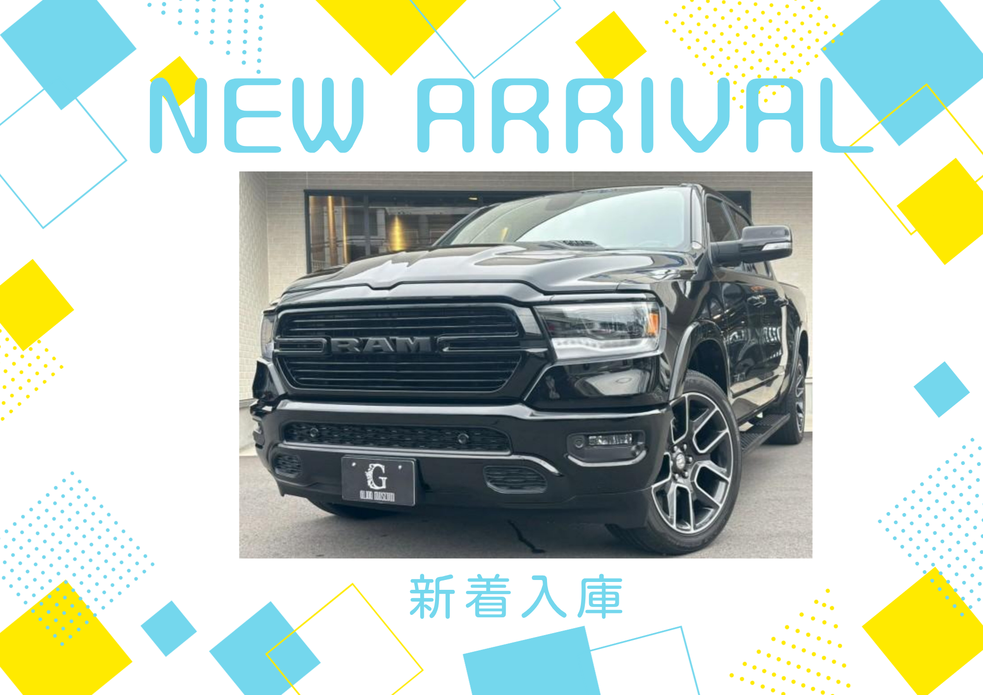 ★2019ｙモデル　DODGE　RAMTRACK(black)入庫！★