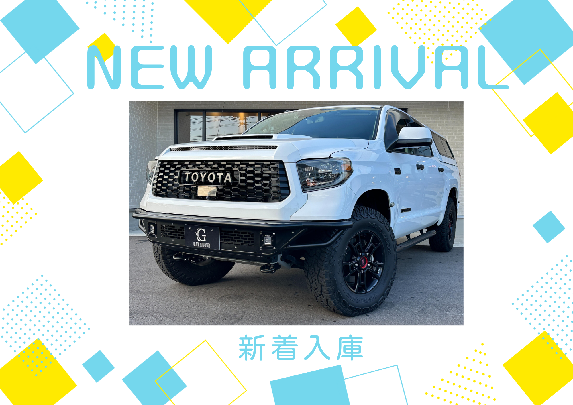 ★2019ｙモデル　USTOYOTA　TUNDRA(white)入庫！★